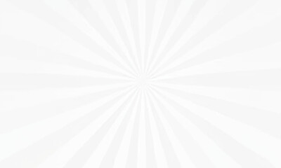 White and gray vintage sun rays pattern with swirl line and burst effect. Comic burst background with white and gray vintage sunburst and swirl design