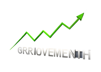 Transparent or png stock market investment trading graph growth.Trade business analytics graph and financial chart on White Background PNG.AI Generated