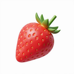 Fototapeta premium 3D Rendered Strawberry