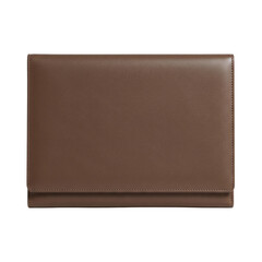 Brown leather portfolio for business documents