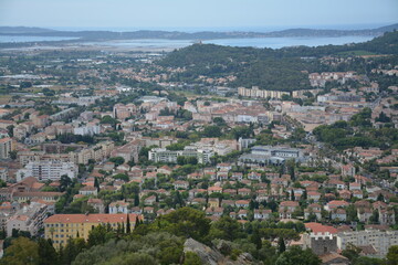Fototapeta premium Hyères - Vue panoramique