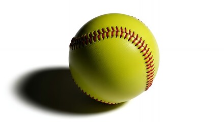 Premium Yellow Softball High-Quality, Durable Ready for Action!