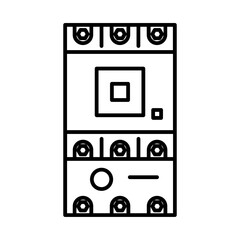 3 phase contactor icon