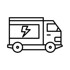Truck box icon