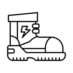 Electric shoe icon