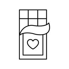 Chocolate  thinline icon , vector, pixel perfect, illustrator file 
