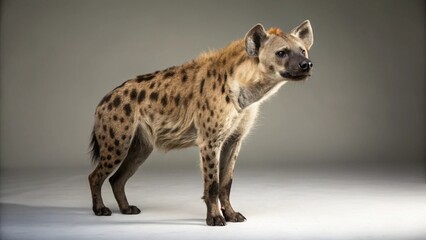 Obraz premium Hyena on studio background
