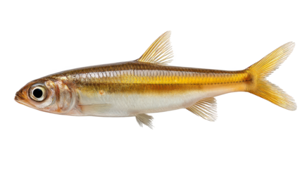 Close up underwater view of a beautiful solitary fish characterized by its striking black and white striped pattern gracefully navigating the clear blue water of its natural habitat.