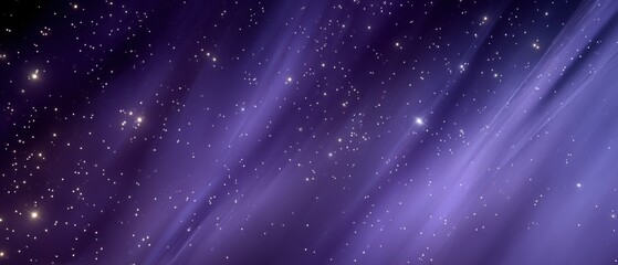 Naklejka premium Midnight Violet Veil