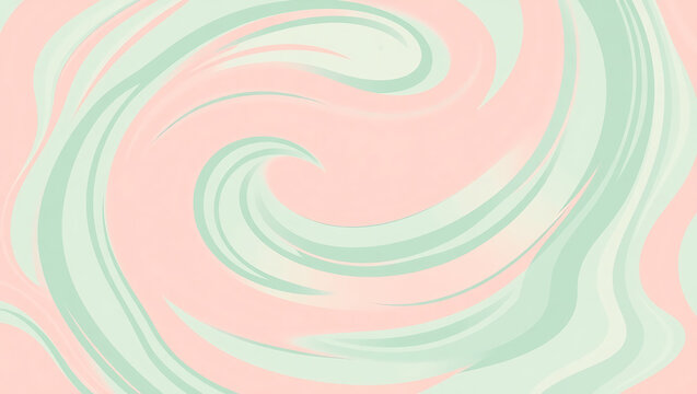 Whimsical retro comedy poster featuring a soft pastel pink and mint green swirled background, bold vintage lettering, and a playful layout that blends humor with nostalgic 80s graphic charm.