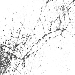 Fototapeta premium Black and white gritty texture with subtle ink and dusty grunge feel. Dust and dirt grain texture overlay with distressed ink spray design. 