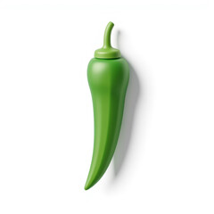 Green Chili Pepper Illustration