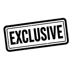 exclusive stamp vector illustration