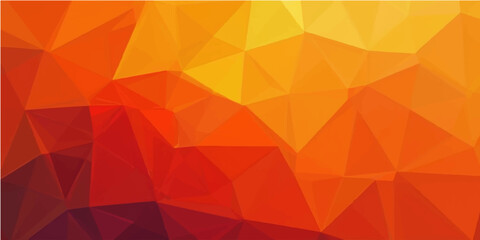 Fototapeta premium Abstract polygonal geometric background with a creative triangle pattern design