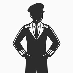 silhouette of a businessman