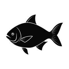 fish silhouette sea