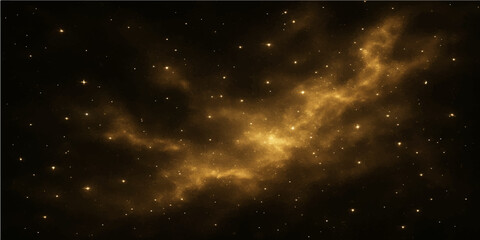 Abstract, deep blue cosmos with a starry field and swirling nebula creating an illustration of the infinite universeAbstract, deep blue cosmos with a starry field and swirling nebula creating an illus