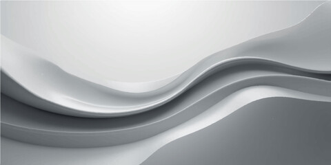 Abstract wave lines flow with dynamic color and light in a futuristic artistic design