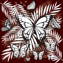 Butterfly and Nature-Inspired Leaf Design