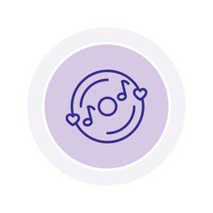 Romantic Song vector, pixel perfect, illustrator file 
 