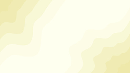 A serene and modern abstract background featuring soft, flowing wavy lines in gentle shades of yellow and cream, creating a harmonious and calming visual texture.