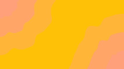 A vibrant abstract background featuring soft, flowing organic shapes in warm shades of yellow, orange, and peach, perfect for modern design projects.