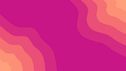 A vibrant abstract background featuring dynamic, flowing waves of magenta, fuchsia, and warm peach tones, creating a modern and artistic visual effect.