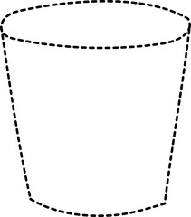 Tracing Beach Objects Summer Clip Art