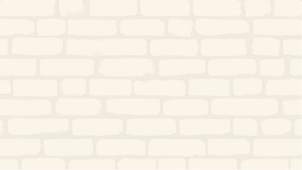 Obraz premium White Brick Wall Background. White Brick Wall Texture. Illustration of a White Brick Wall.