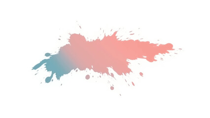 Colorful Paint Splatters Texture. Vector Illustration of Multicolor Paint Splashes.