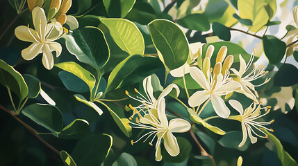 Flowering plants detail