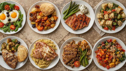 Fried rice with chicken and vegetables