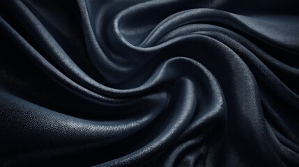 Fototapeta premium Textured Dark Blue Fabric With Gold Glitter