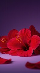 Obraz premium red poppy flower