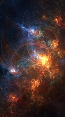 Fototapeta premium Colorful Abstract Nebula In Space