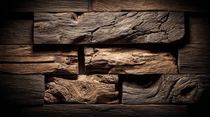 Dark Brown And Gray Stone Wall Texture