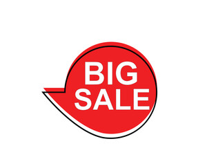 big sale, big sale square isolated sign, big sale sticker	