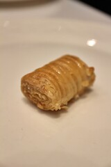 Byzantine dessert: baklava finger in Doha, Qatar