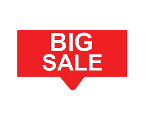 big sale, big sale square isolated sign, big sale sticker	
