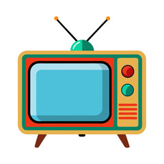 retro tv set