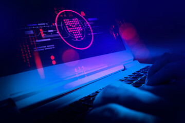 risk management for cyber threats and security assessment, malware and computer virus detection