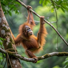 Naklejka premium Untamed Majesty: A Diverse Collection of Animal Portraits