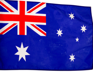 Vintage Australia Flag PNG Transparent