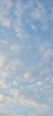 blue sky with clouds