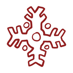 Christmas Snowflow Free Icon