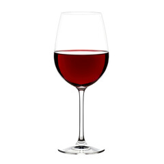rich red wine in elegant glass perfect for wine menus blogs