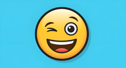 Fototapeta premium happy smiley face