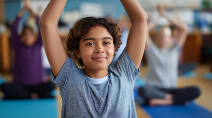 Morning Yoga Break for Students in Class