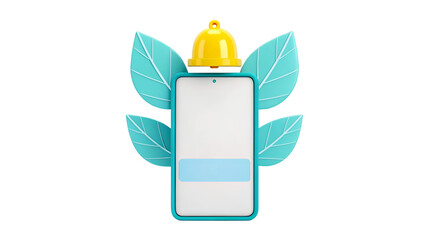 Mobile App Notification Eco Friendly Design