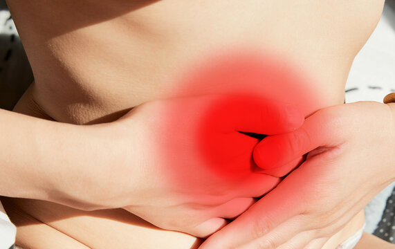 Women experiencing abdominal pain due to constipation and gastrointestinal problems
